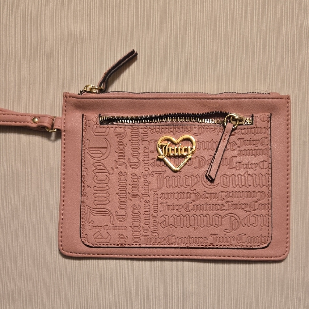 Juicy Couture Pink Wristlet